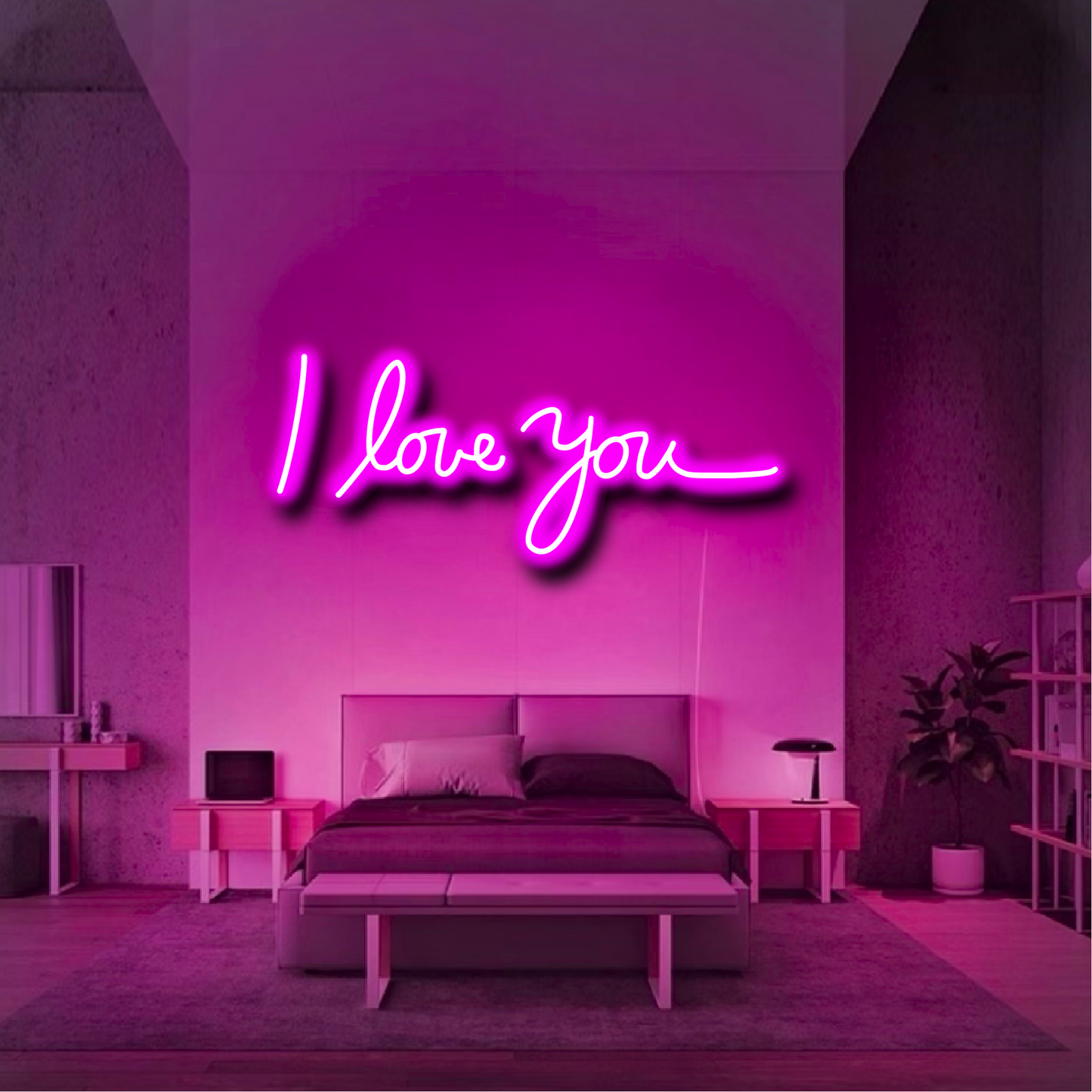 'I Love You' Neon Sign