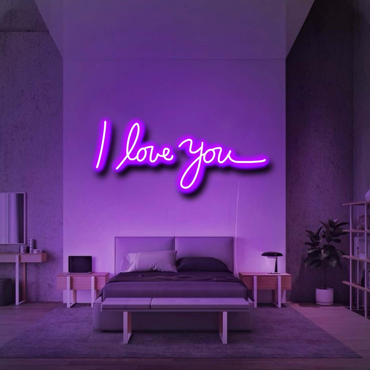'I Love You' Neon Sign