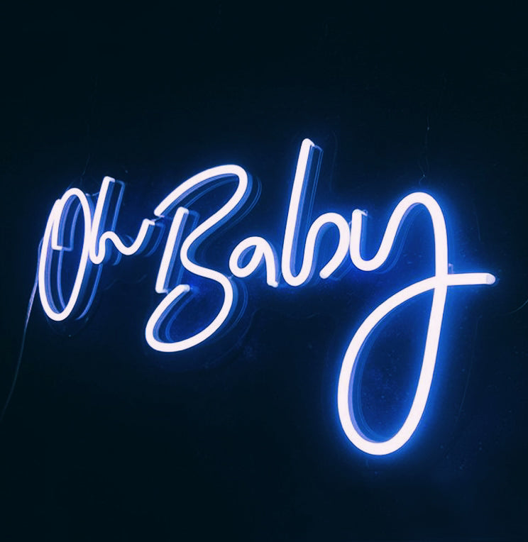 Oh baby hot sale sign