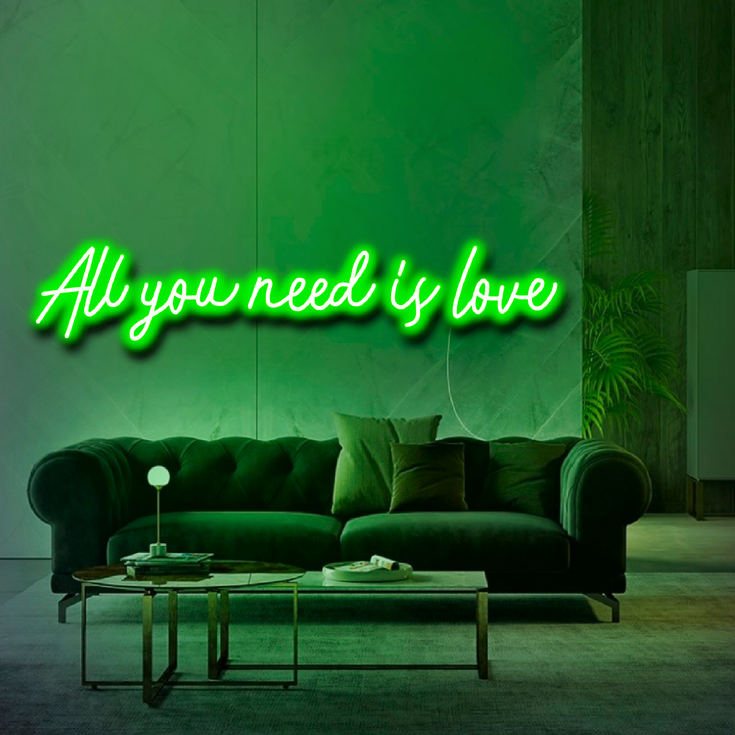'All You Need Is Love' Neon Sign