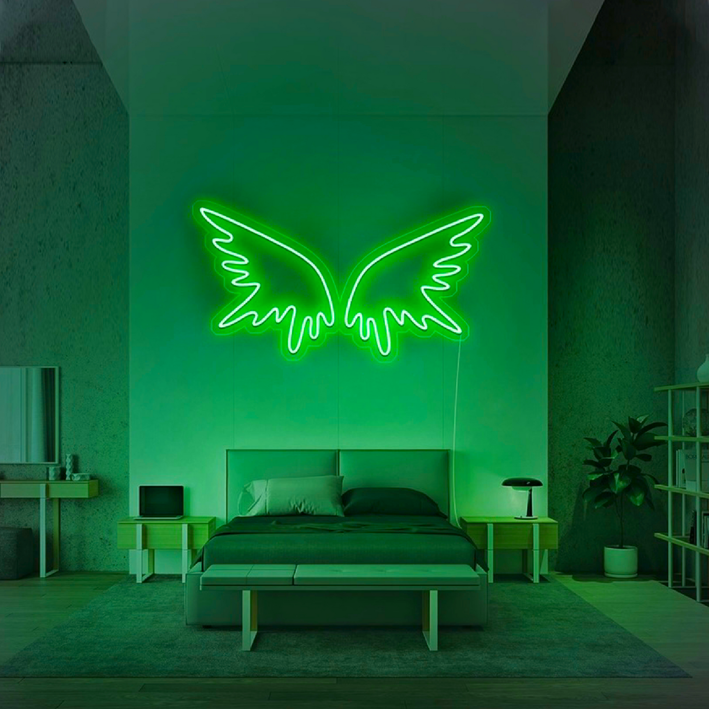 'Angel Wings' Neon Sign