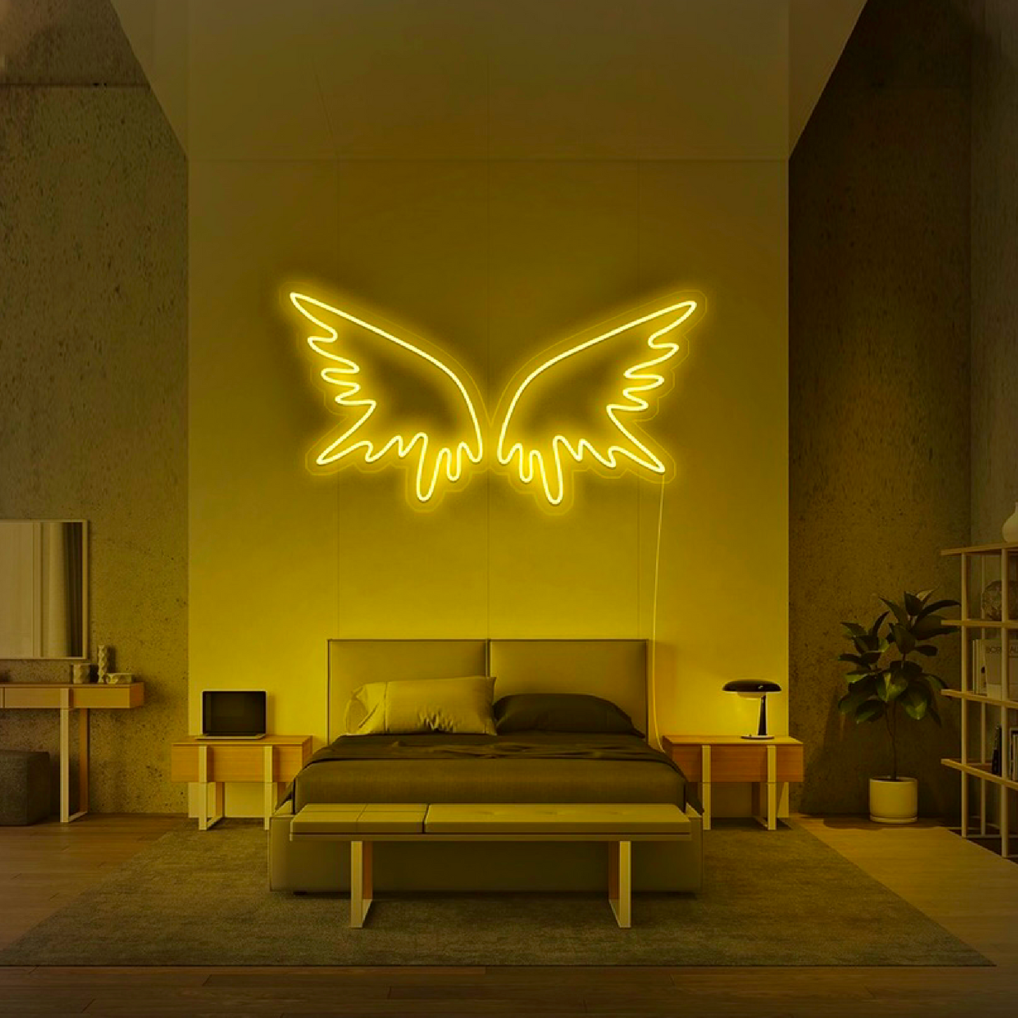 'Angel Wings' Neon Sign