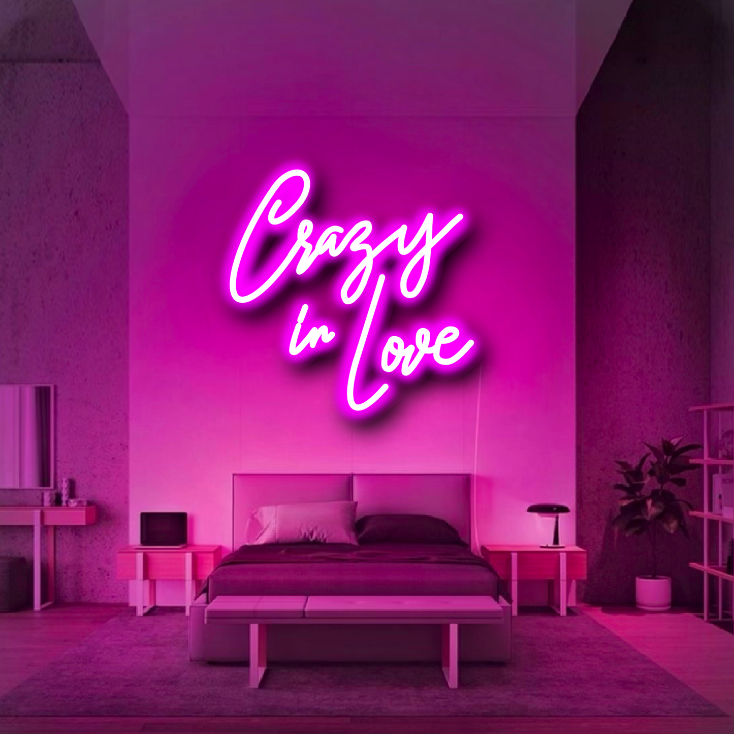 'Crazy In Love' Neon Sign