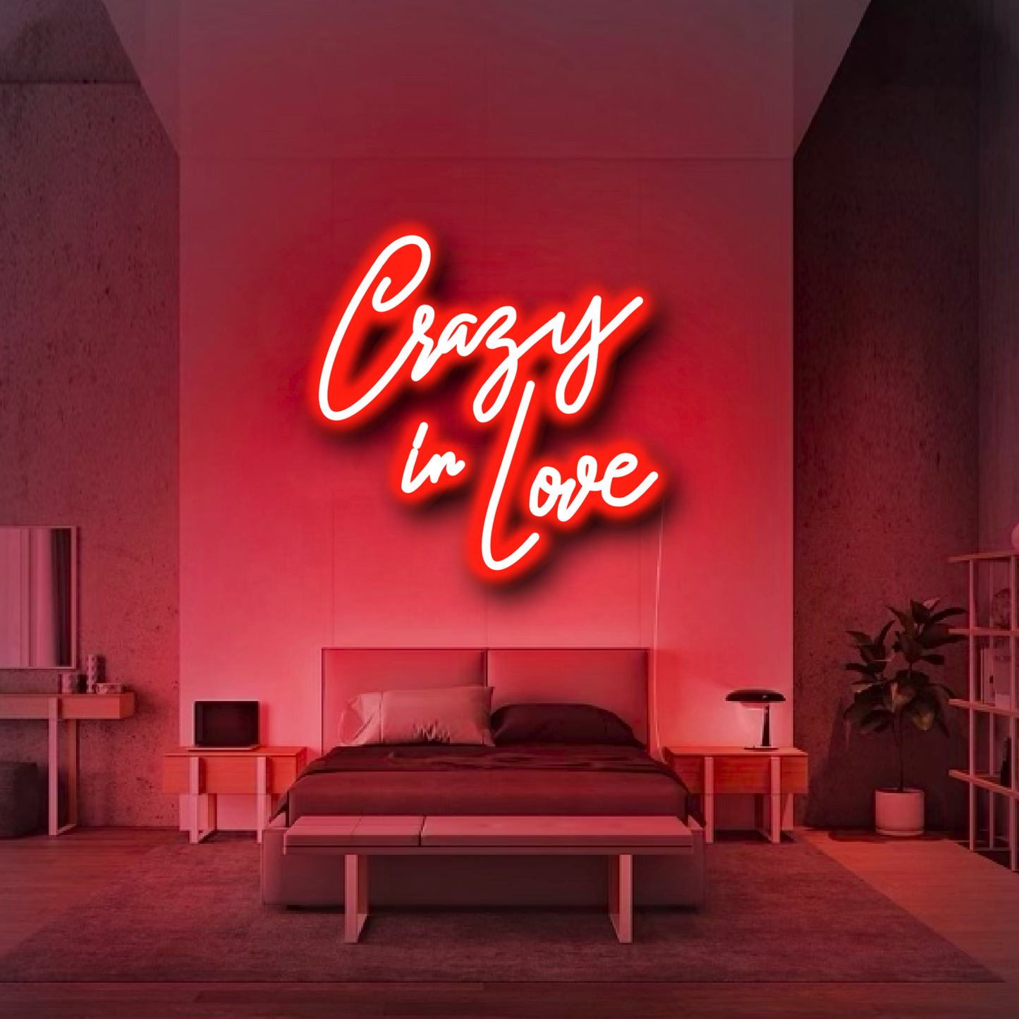 'Crazy In Love' Neon Sign