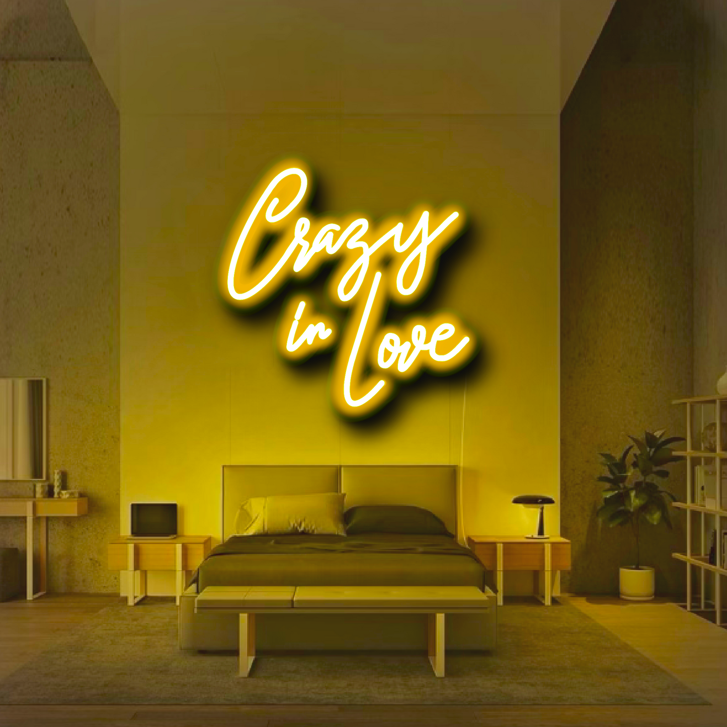 'Crazy In Love' Neon Sign