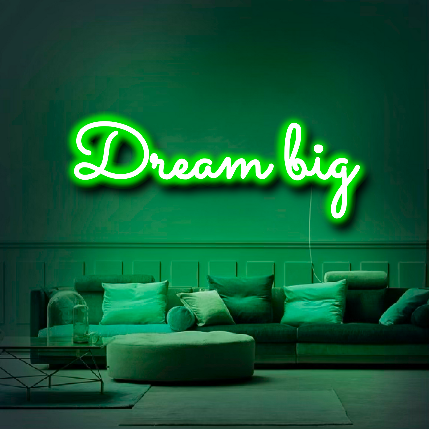 'Dream Big' Neon Sign