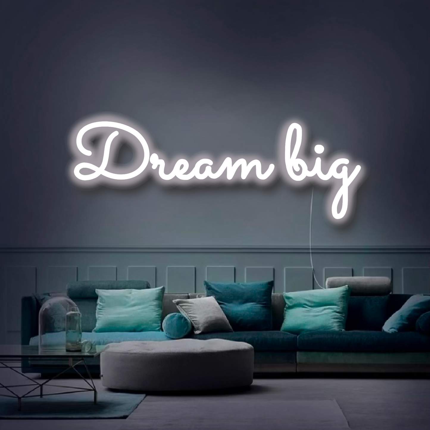 'Dream Big' Neon Sign