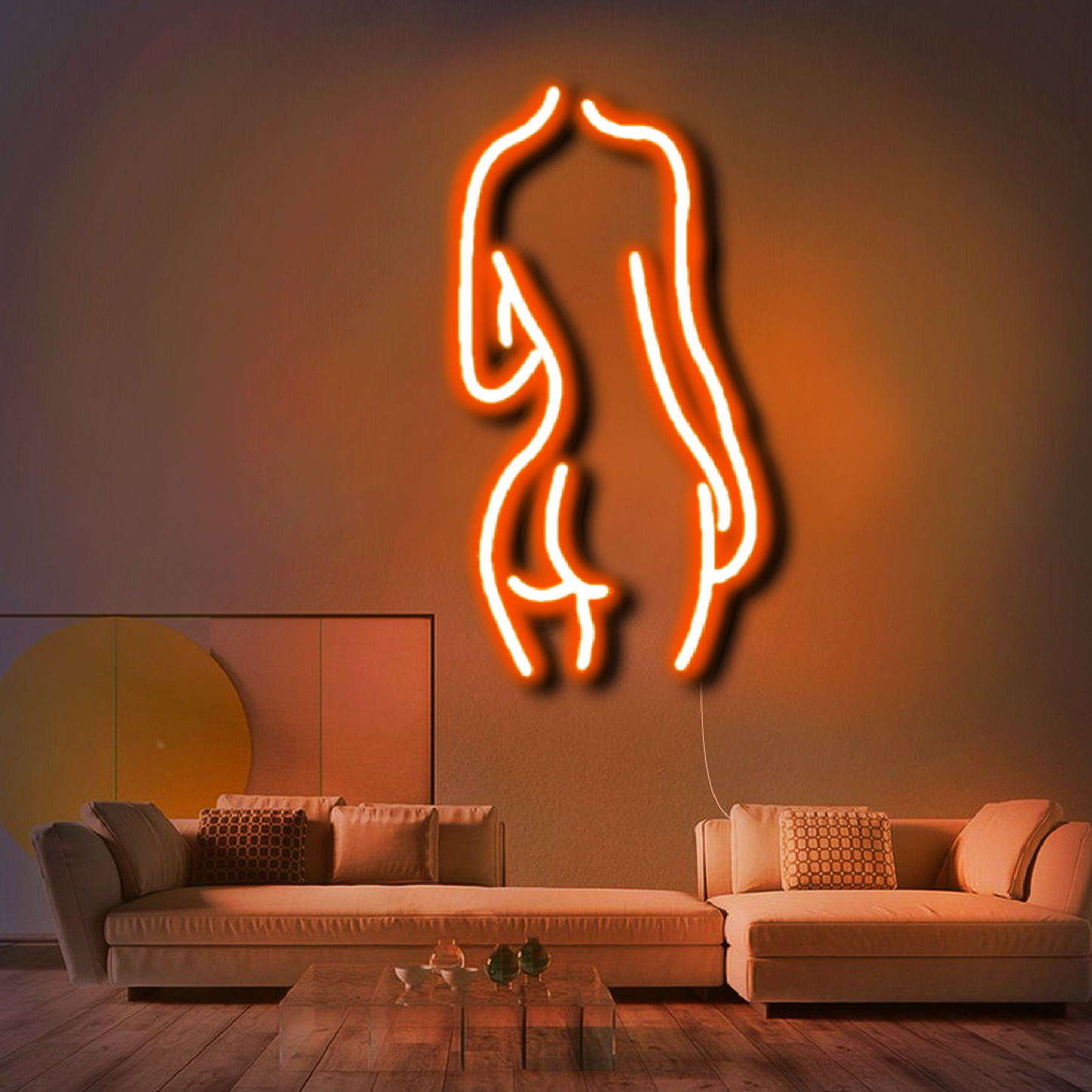 'Female Body' Neon Sign