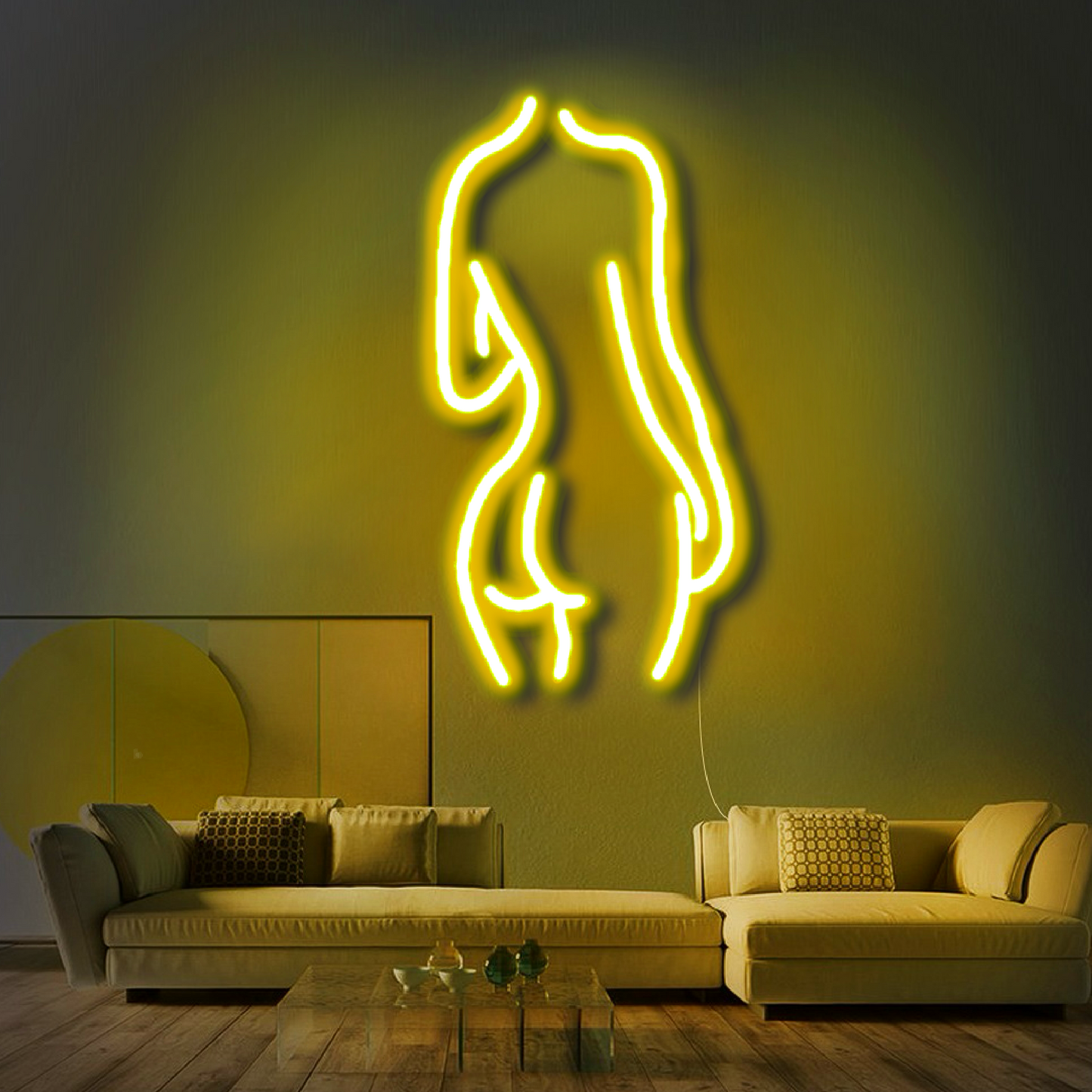 'Female Body' Neon Sign