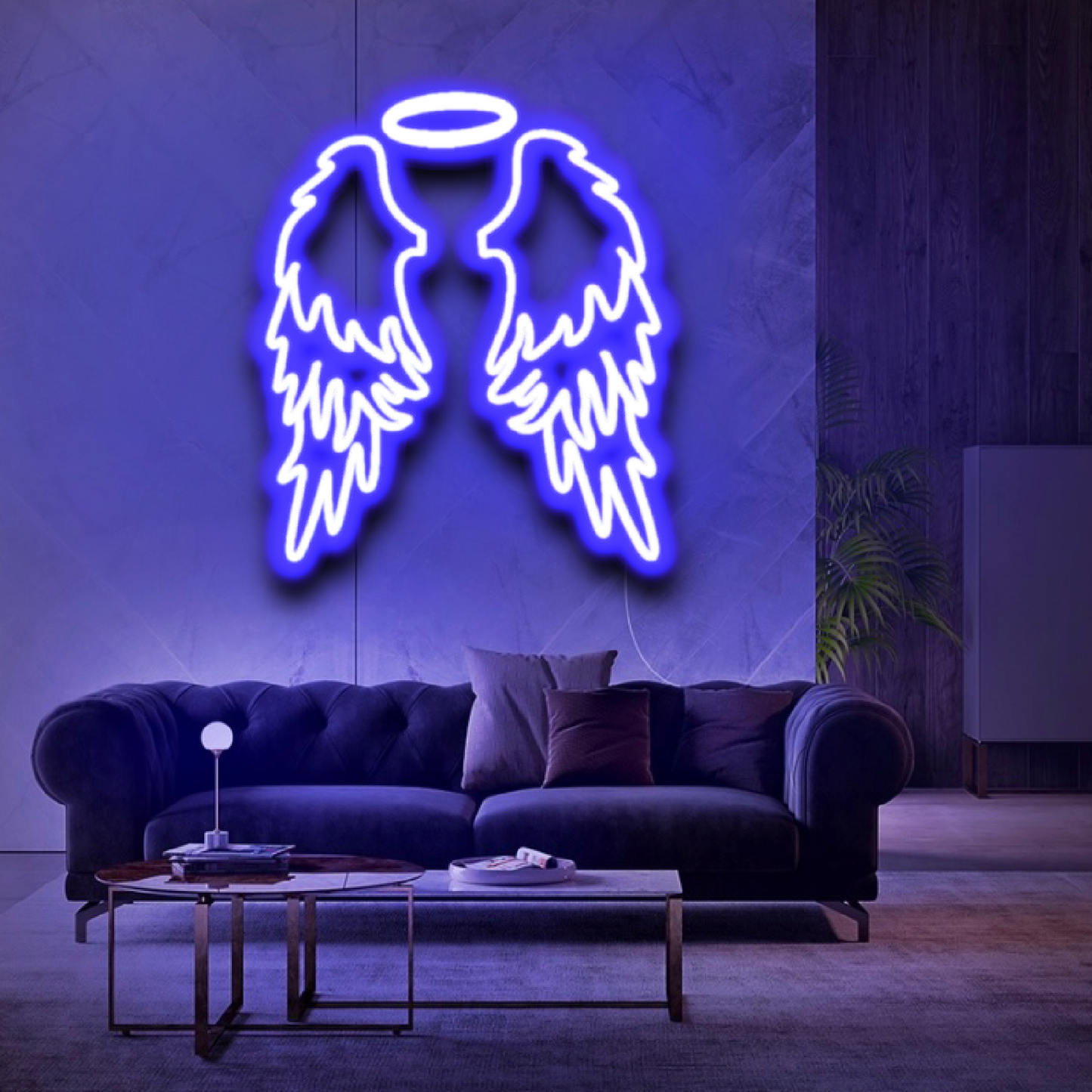 Halo Angel Wings' Neon Sign – Neon Heaven